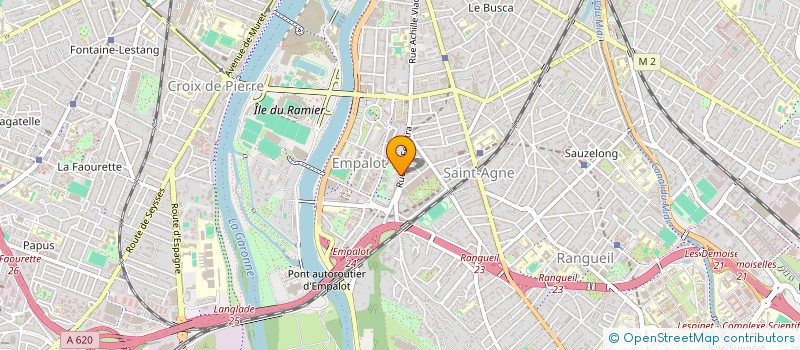 localisation de l'entreprise MONSIEUR OLIVIER BERNE  TOULOUSE