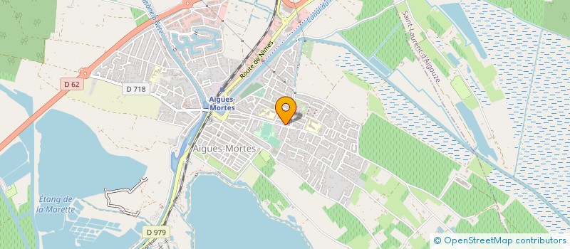 localisation de l'entreprise MONSIEUR OLIVIER BERNET  LE GRAU-DU-ROI