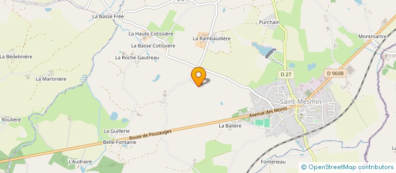 localisation de l'entreprise MONSIEUR OLIVIER BERTEAU à SAINT-MESMIN