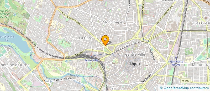 localisation de l'entreprise MONSIEUR OLIVIER BERTEAU à DIJON