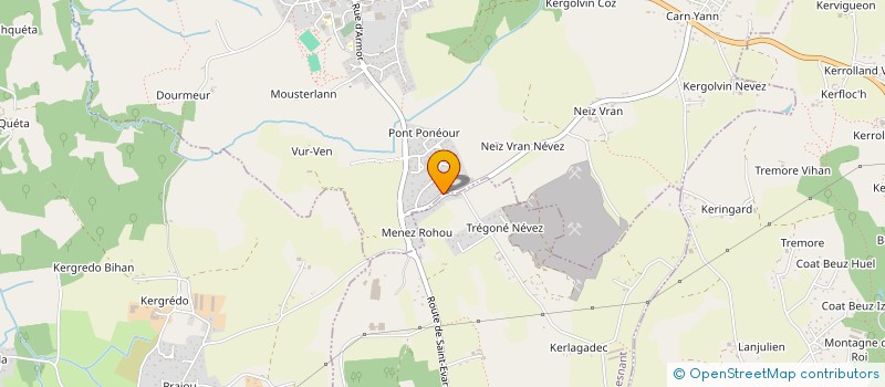 localisation de l'entreprise MONSIEUR OLIVIER BERTHELEME à SAINT-EVARZEC