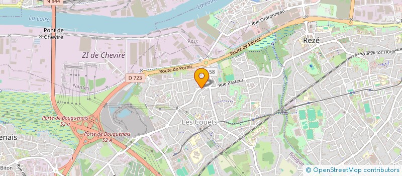 localisation de l'entreprise MONSIEUR OLIVIER BERTHELOT  BOUGUENAIS