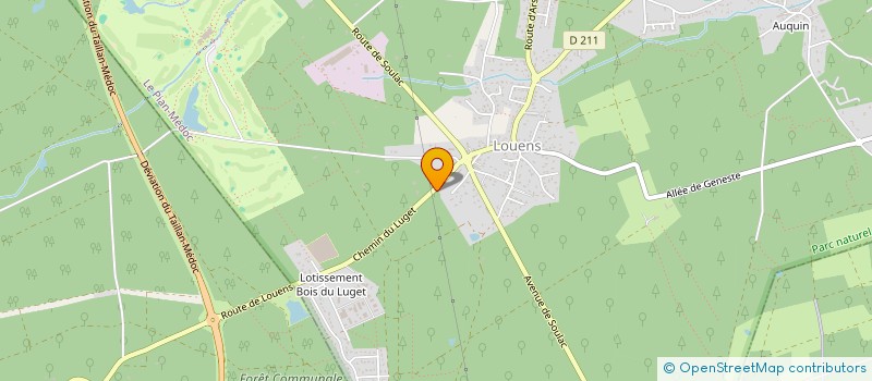 localisation de l'entreprise MONSIEUR OLIVIER BERTONCELLO  LE PIAN-MEDOC