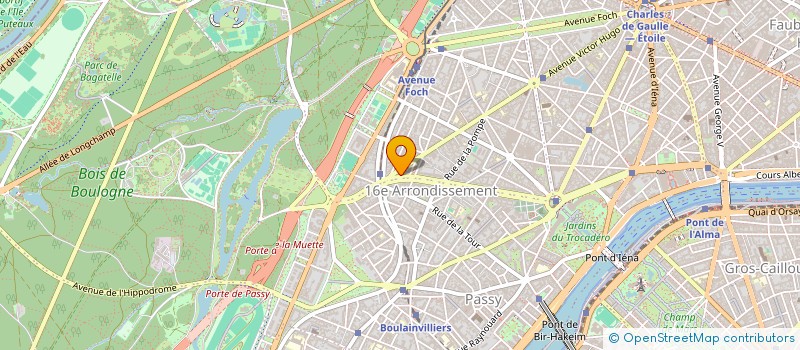 localisation de l'entreprise MONSIEUR OLIVIER BERTRAND  PARIS