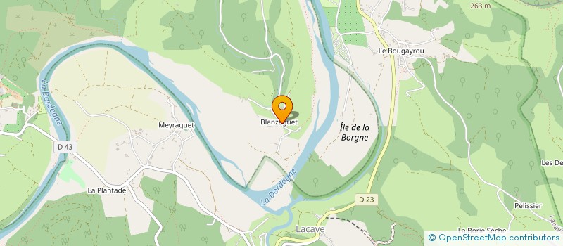 localisation de l'entreprise MONSIEUR OLIVIER BESNARD  PINSAC