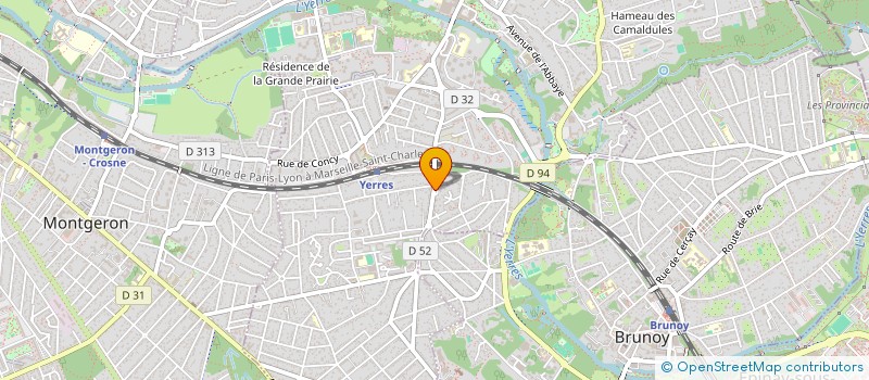 localisation de l'entreprise MONSIEUR OLIVIER BESSIS  YERRES