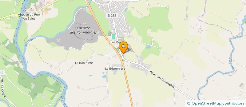 localisation de l'entreprise MONSIEUR OLIVIER BESSON  ENTRAMMES