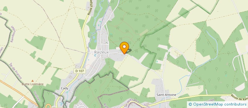localisation de l'entreprise MONSIEUR OLIVIER BEVILACQUA à RAIZEUX