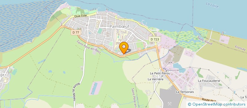 localisation de l'entreprise MONSIEUR OLIVIER BEZZI à PAIMBŒUF