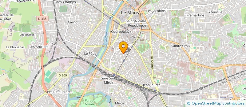 localisation de l'entreprise MONSIEUR OLIVIER BIALETTI à LE MANS