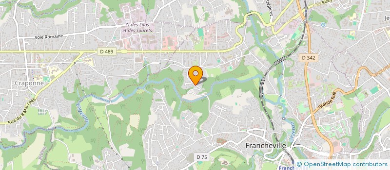 localisation de l'entreprise MONSIEUR OLIVIER BICHAT  FRANCHEVILLE