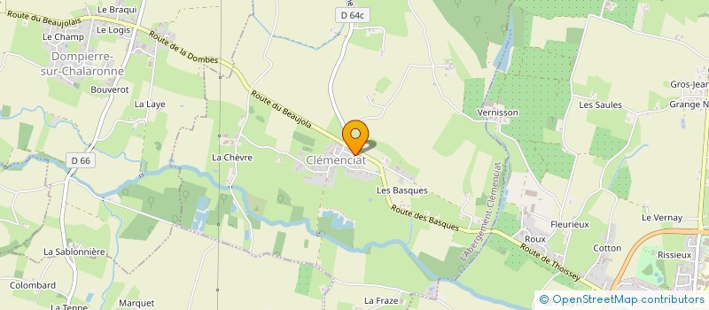 localisation de l'entreprise MONSIEUR OLIVIER BIDARD à L'ABERGEMENT-CLEMENCIAT
