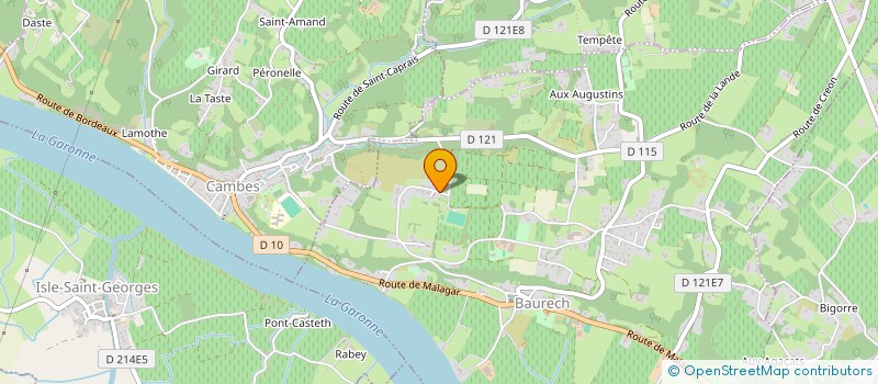 localisation de l'entreprise MONSIEUR OLIVIER BIETRIX  BAURECH