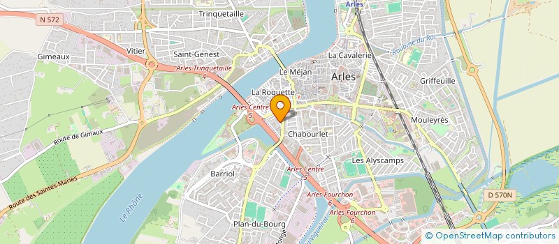 localisation de l'entreprise MONSIEUR OLIVIER BIGATTI  ARLES