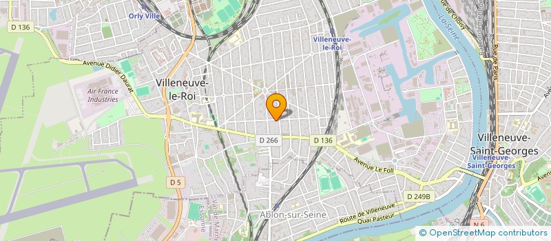 localisation de l'entreprise MONSIEUR OLIVIER BIGORIE à VILLENEUVE-LE-ROI