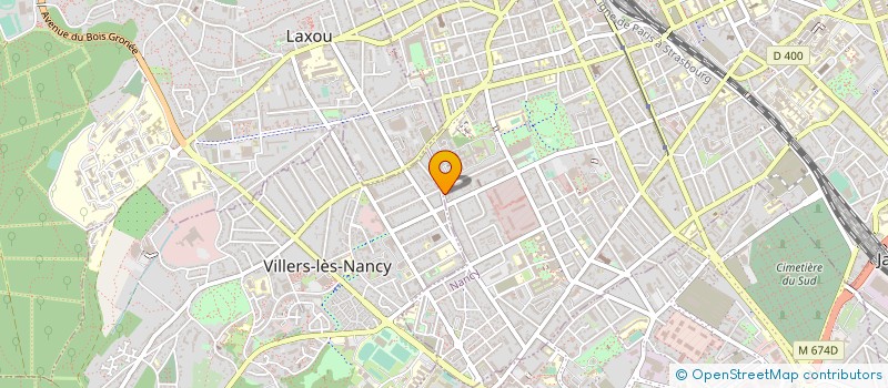 localisation de l'entreprise MONSIEUR OLIVIER BILLAMBOZ à NANCY