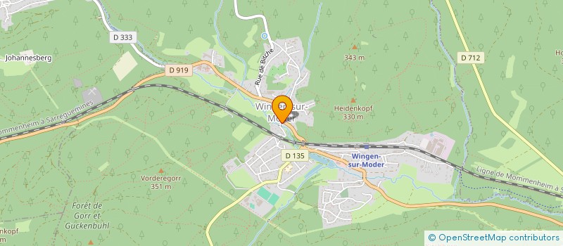 localisation de l'entreprise MONSIEUR OLIVIER BILLON  PUBERG