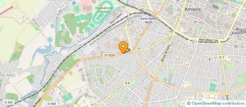 localisation de l'entreprise MONSIEUR OLIVIER BINAND à AMIENS