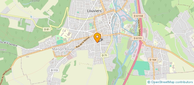 localisation de l'entreprise MONSIEUR OLIVIER BIOCHE à LOUVIERS
