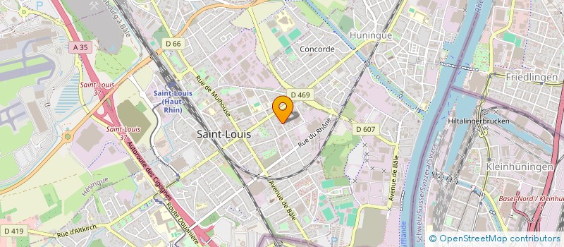 localisation de l'entreprise MONSIEUR OLIVIER BIRY à SAINT-LOUIS