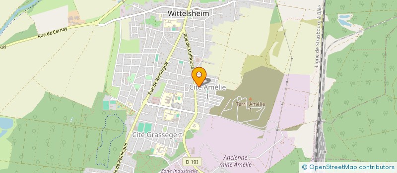 localisation de l'entreprise MONSIEUR OLIVIER BISCHOFF à WITTELSHEIM