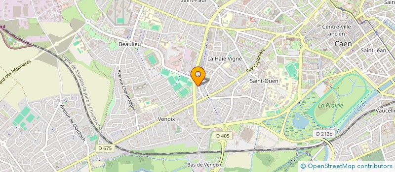 localisation de l'entreprise MONSIEUR OLIVIER BISSON à CAEN