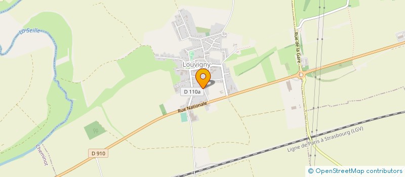 localisation de l'entreprise MONSIEUR OLIVIER BISTORIN  LOUVIGNY