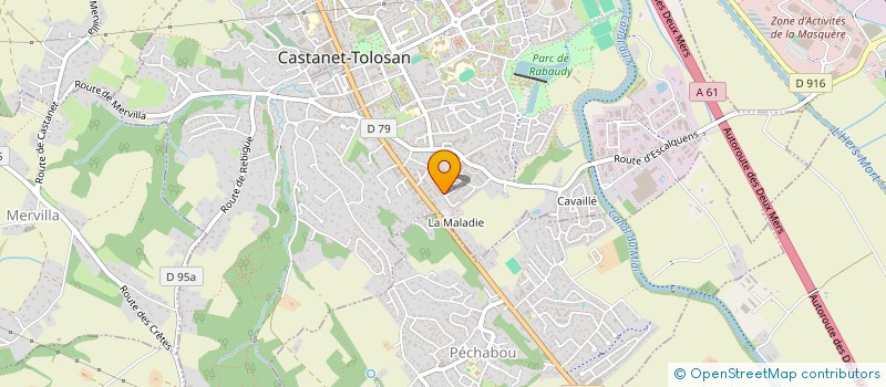 localisation de l'entreprise MONSIEUR OLIVIER BLANC à CASTANET-TOLOSAN