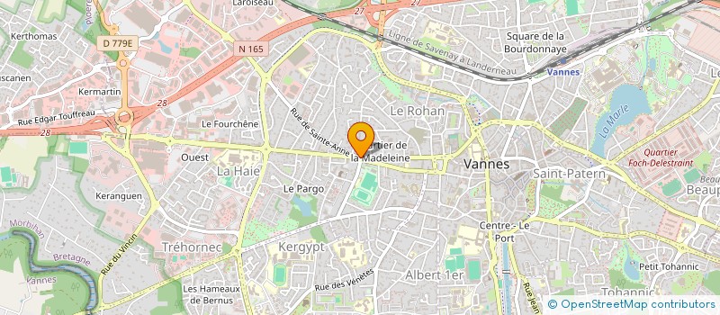 localisation de l'entreprise MONSIEUR OLIVIER BLANCHARD à VANNES