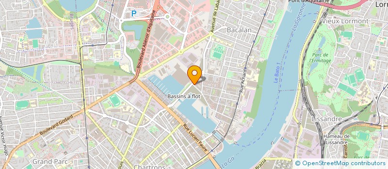 localisation de l'entreprise MONSIEUR OLIVIER BLANCHARD  BORDEAUX