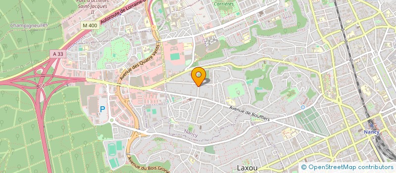 localisation de l'entreprise MONSIEUR OLIVIER BLANCHARD  NANCY