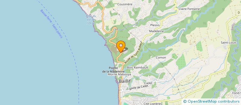 localisation de l'entreprise MONSIEUR OLIVIER BLANCHET à BAILLIF