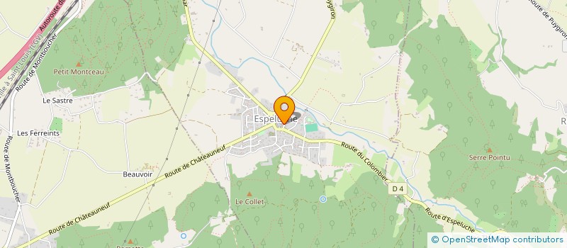 localisation de l'entreprise MONSIEUR OLIVIER BLANCO  ESPELUCHE