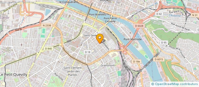 localisation de l'entreprise MONSIEUR OLIVIER BLANDIN à ROUEN