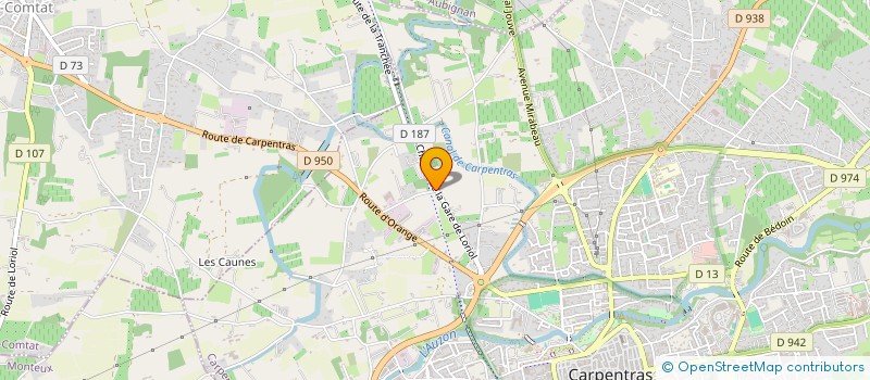 localisation de l'entreprise MONSIEUR OLIVIER BLARQUEZ  CARPENTRAS