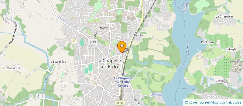 localisation de l'entreprise MONSIEUR OLIVIER BLOINO à LA CHAPELLE-SUR-ERDRE