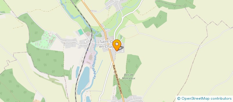 localisation de l'entreprise MONSIEUR OLIVIER BLOND  SAINT-OMER-EN-CHAUSSEE