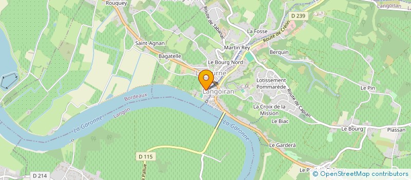 localisation de l'entreprise MONSIEUR OLIVIER BOBINNEC  LE TOURNE