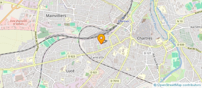 localisation de l'entreprise MONSIEUR OLIVIER BOCQUET à CHARTRES