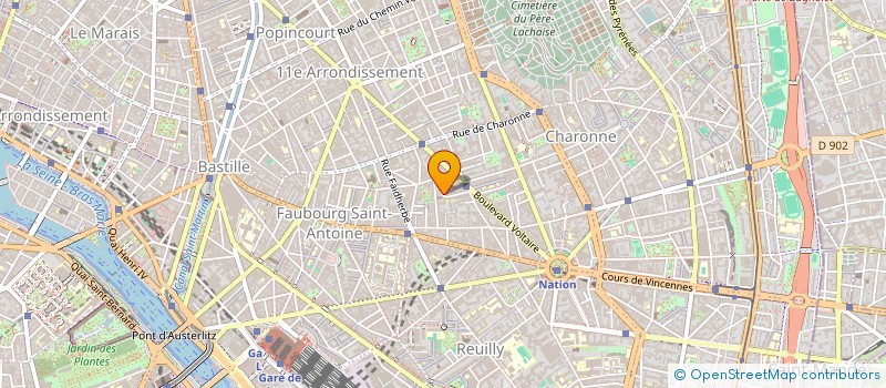 localisation de l'entreprise MONSIEUR OLIVIER BOCQUET  EAUBONNE