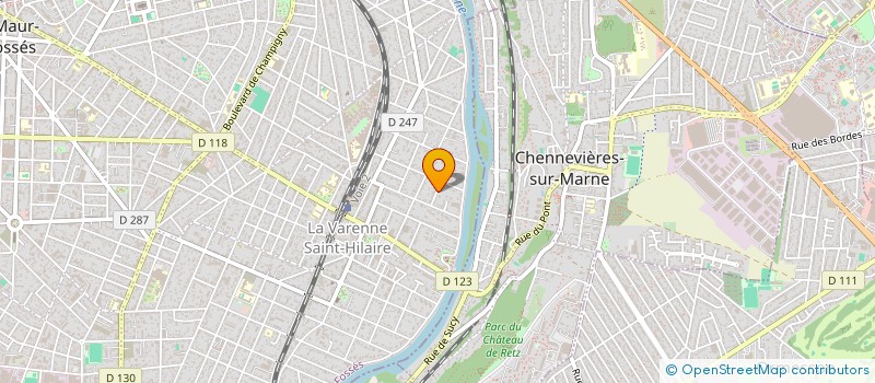 localisation de l'entreprise MONSIEUR OLIVIER BOCZEK  SAINT-MAUR-DES-FOSSES