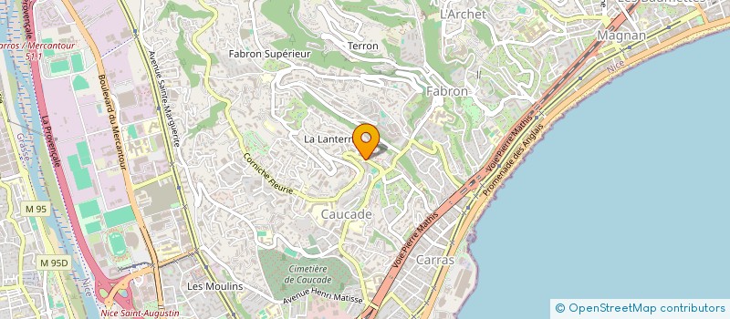 localisation de l'entreprise MONSIEUR OLIVIER BOEUF à NICE