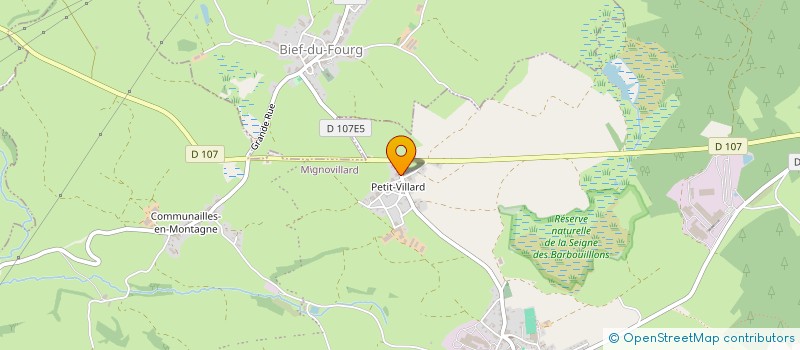 localisation de l'entreprise MONSIEUR OLIVIER BOILLOT  PONTARLIER