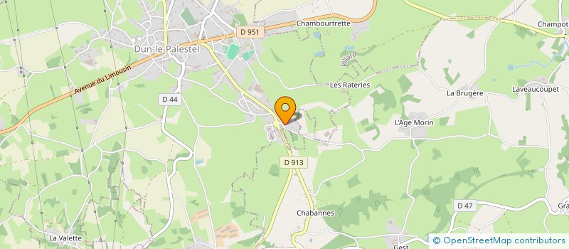 localisation de l'entreprise MONSIEUR OLIVIER BOISSET  SAINT-SULPICE-LE-DUNOIS