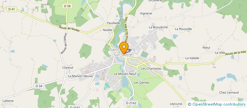 localisation de l'entreprise MONSIEUR OLIVIER BOITTE à GORRE