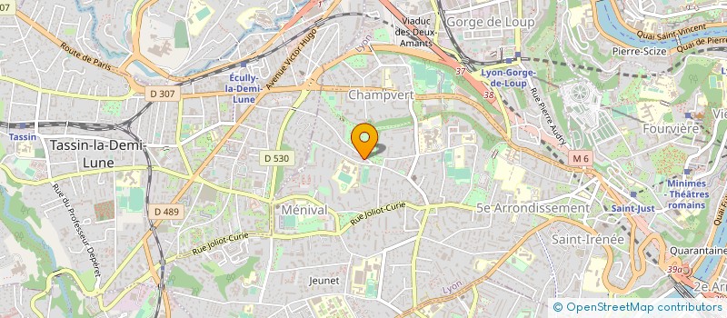 localisation de l'entreprise MONSIEUR OLIVIER BOLLIGER à LYON