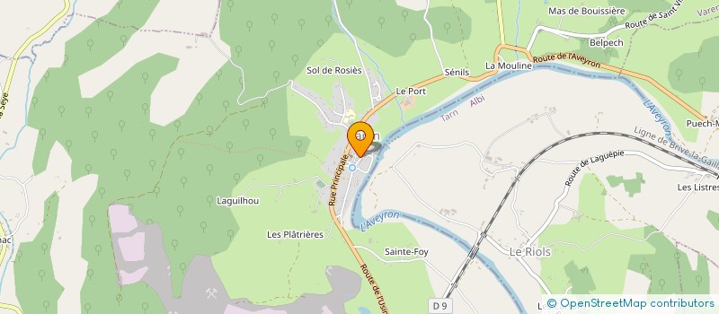 localisation de l'entreprise MONSIEUR OLIVIER BONFILS  VERFEIL