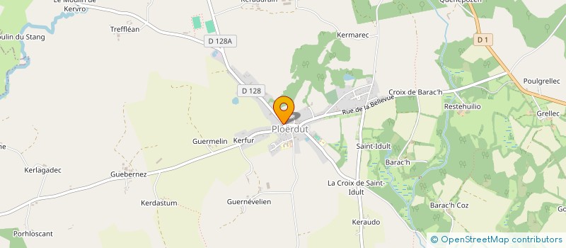 localisation de l'entreprise MONSIEUR OLIVIER BONHOMME  PLOERDUT