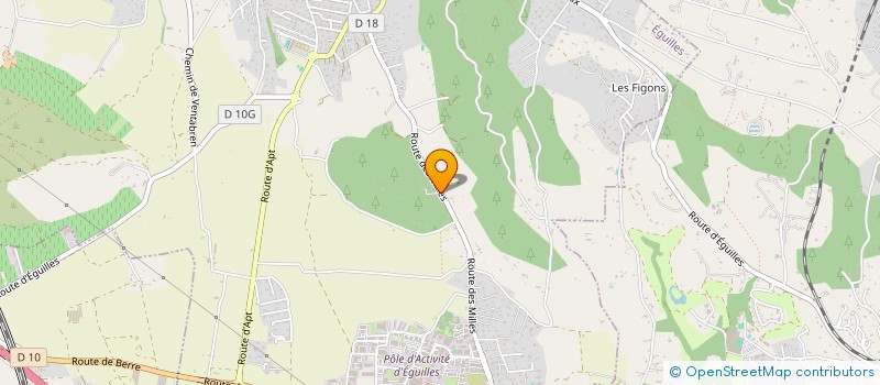 localisation de l'entreprise MONSIEUR OLIVIER BONILLO  SAINT-CANNAT