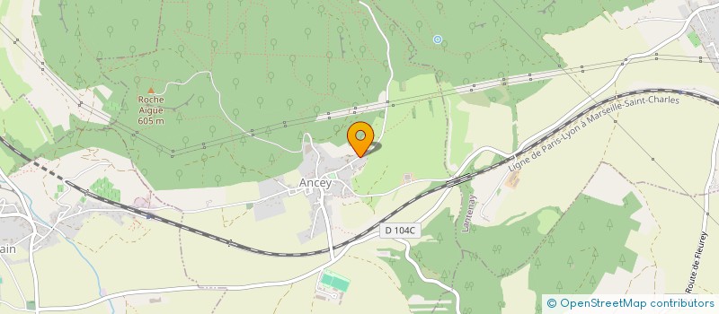 localisation de l'entreprise MONSIEUR OLIVIER BONINO  ANCEY